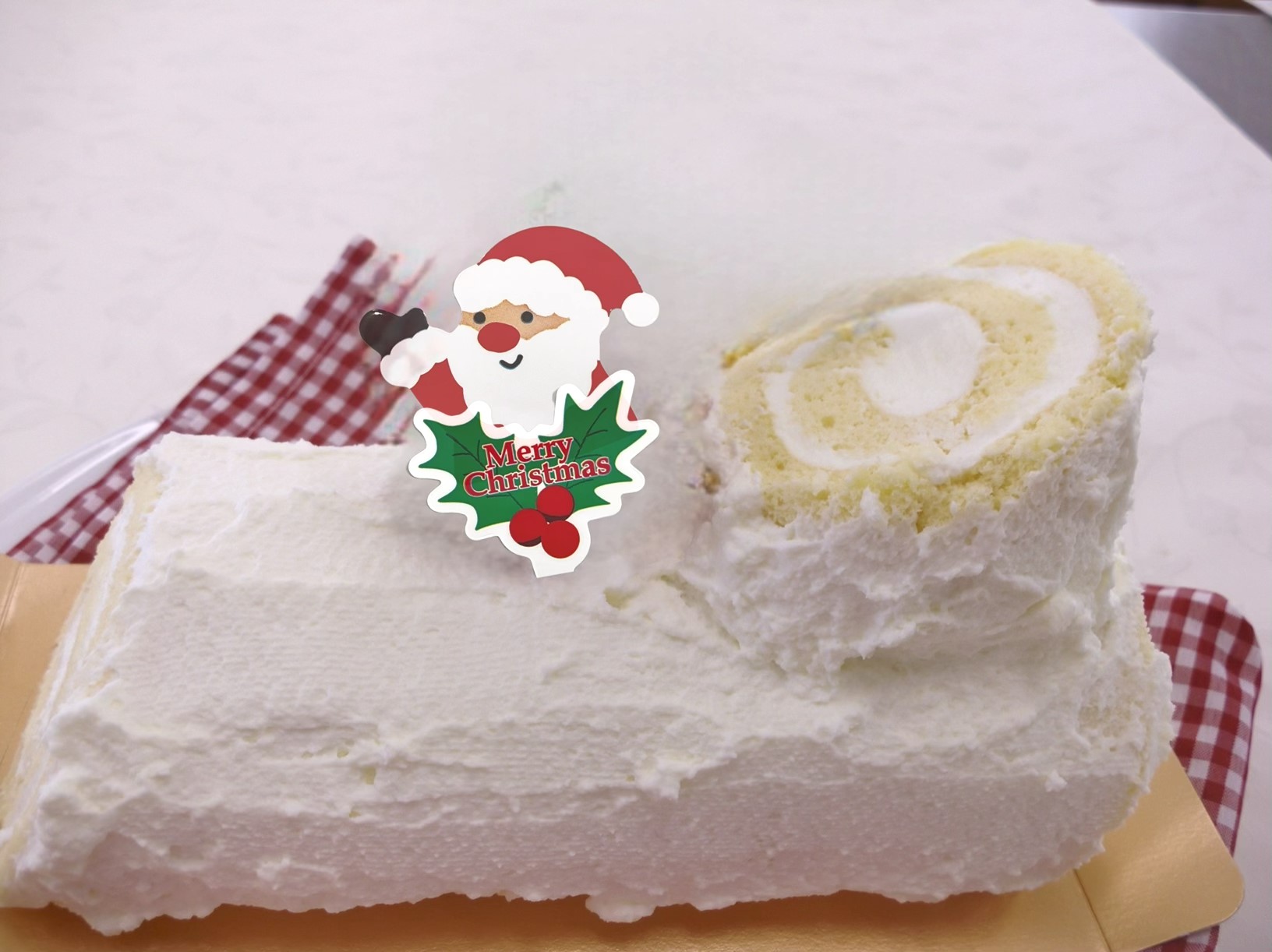 【Xmas企画】　 米粉のクリスマスケーキを作ろう